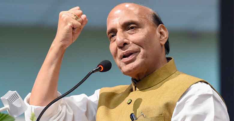 Defense Minister Rajnath Singh reached Bengal, will address several public meetings today