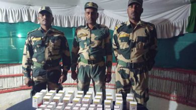 Photo of सीमा सुरक्षा बल ने भारत बांग्लादेश सीमा पर 5.5 लाख के इंजेक्शन पकड़े